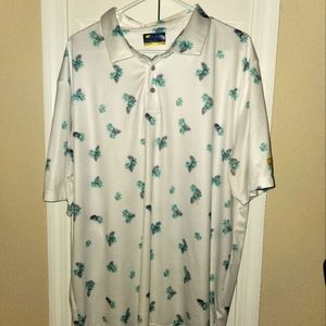 Jack Nicklaus XXL white polo shirt